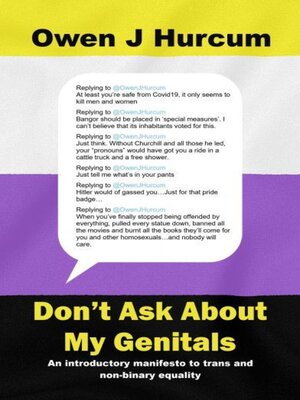 cover image of Don't Ask About My Genitals